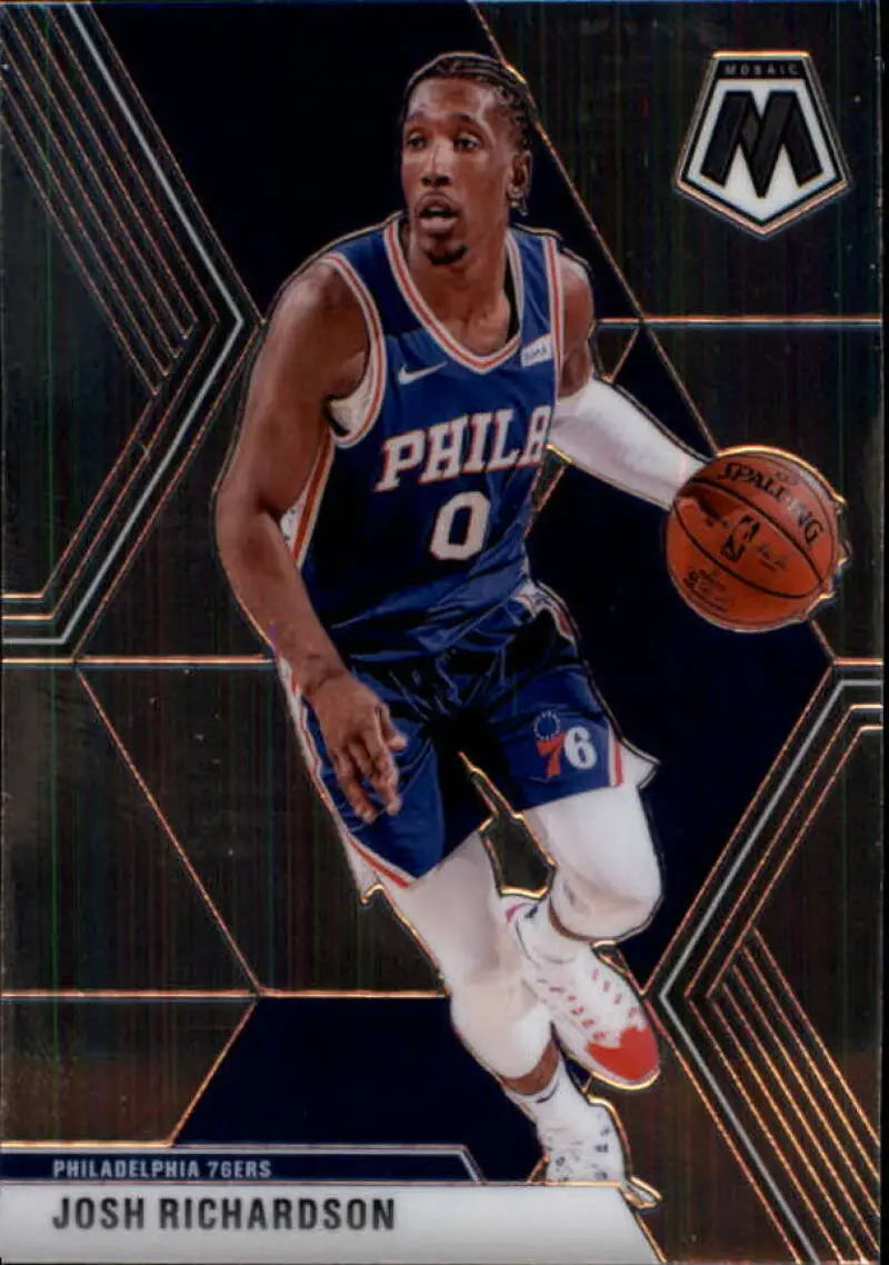2019-20 Panini Mosaic #169 Josh Richardson NM-MT 76ers
