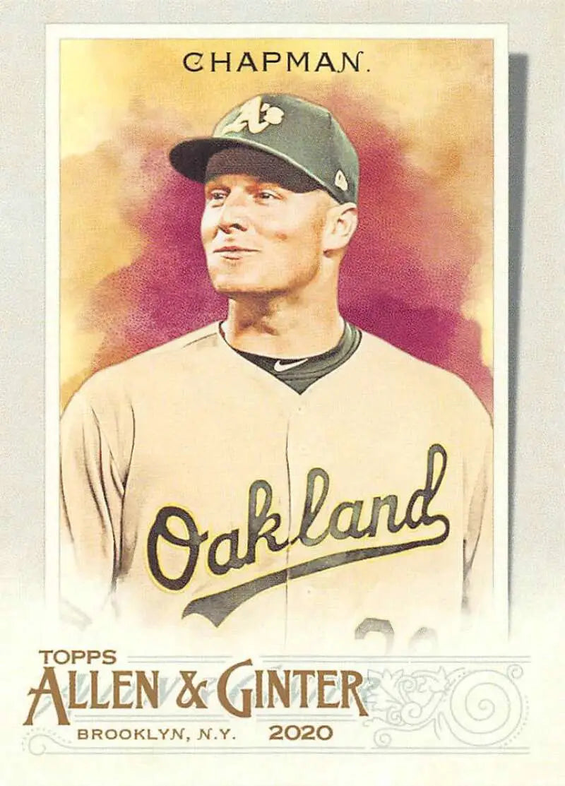 2020 Allen and Ginter #43 Matt Chapman NM-MT Athletics