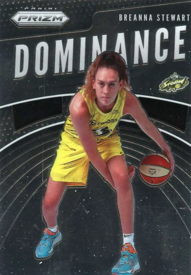 2020 Panini Prizm WNBA Dominance #6 Breanna Stewart NM Near Mint ID:83104