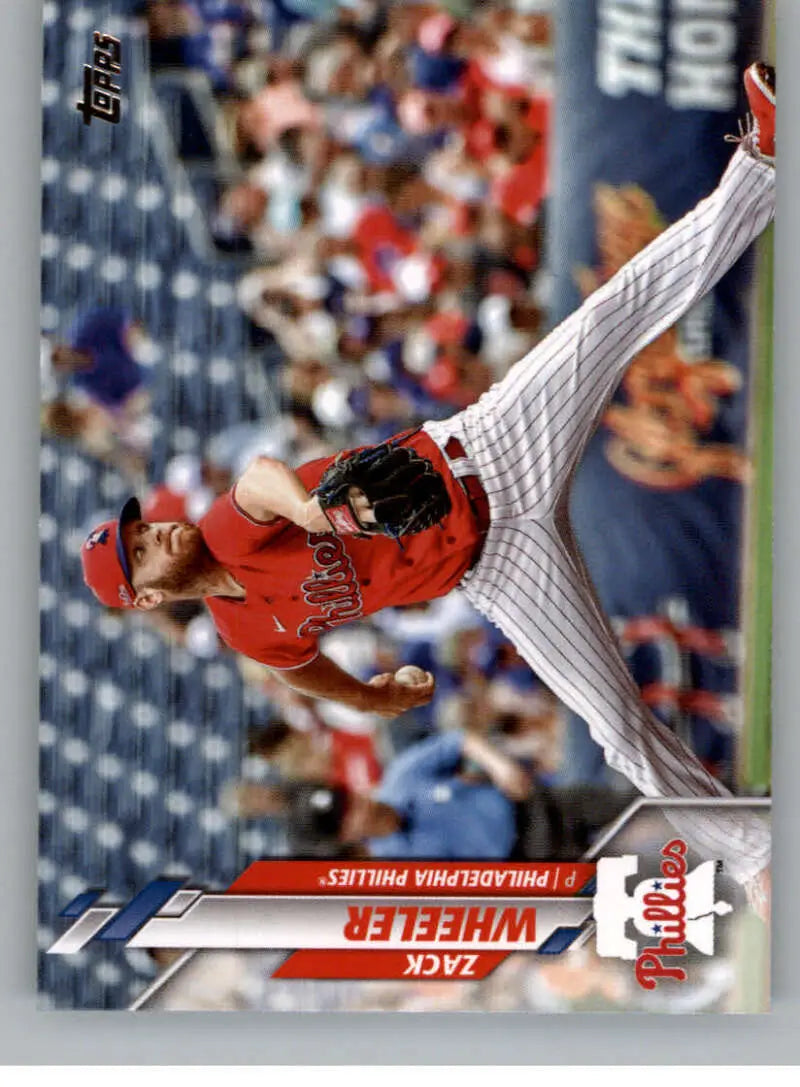 2020 Topps Update #U-45 Zack Wheeler NM-MT Phillies