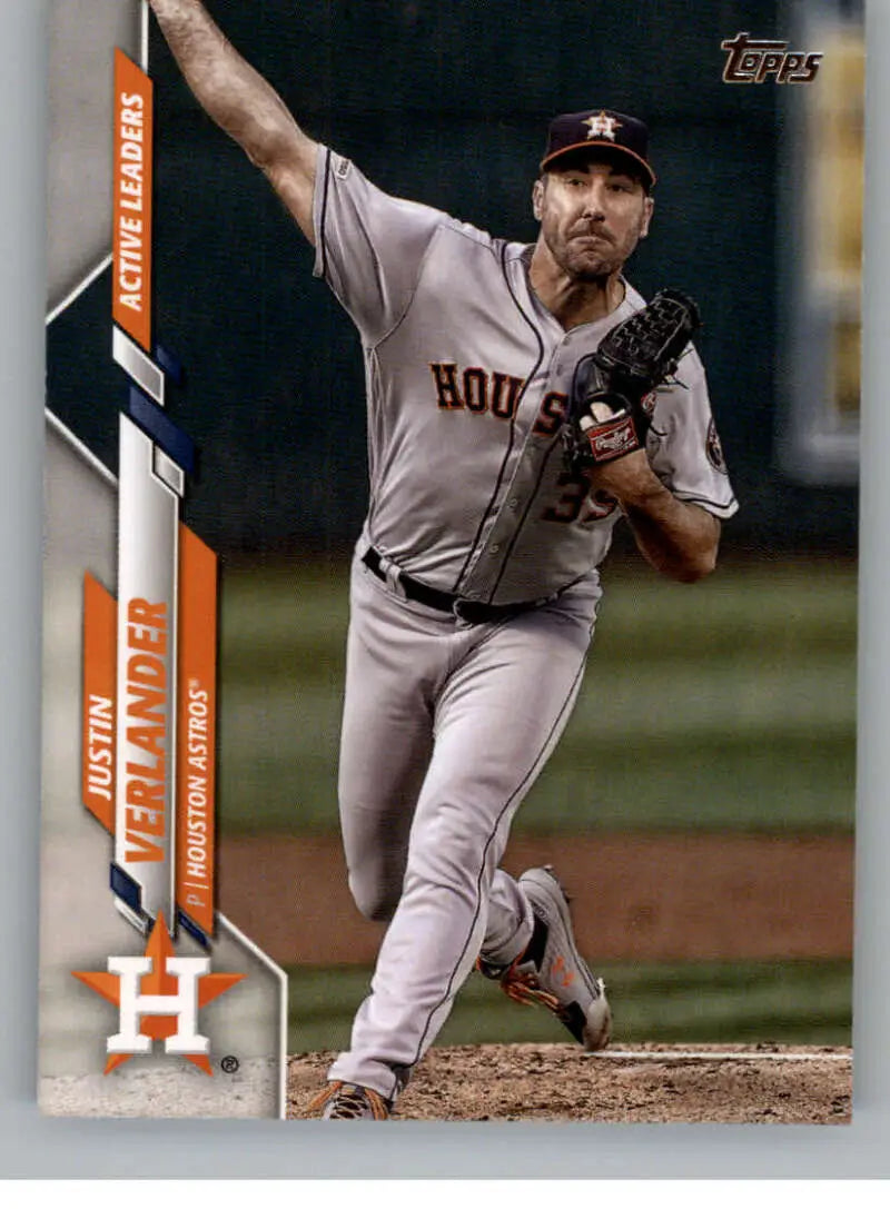 2020 Topps Update #U-240 Justin Verlander NM-MT Astros ID:32869