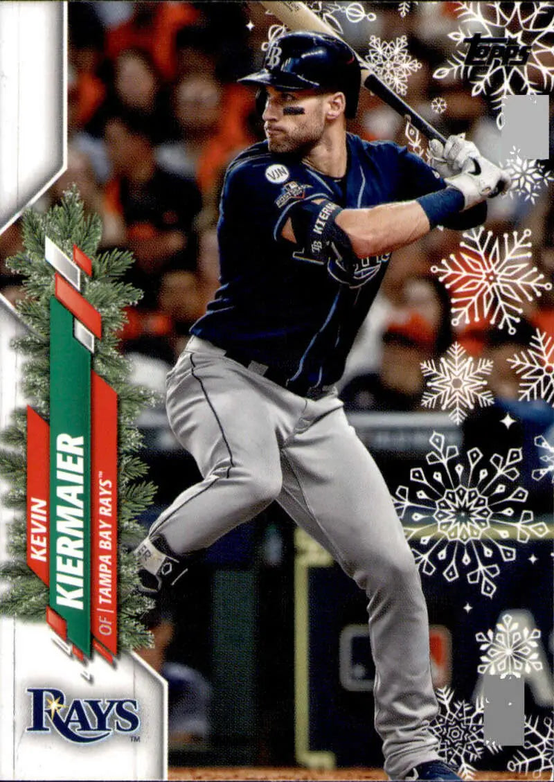 2020 Topps Holiday #HW21 Kevin Kiermaier NM-MT Rays ID:47796