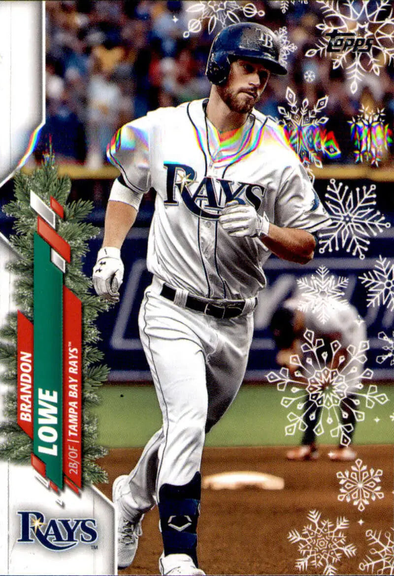 2020 Topps Holiday #HW41 Brandon Lowe NM-MT Rays ID:47854