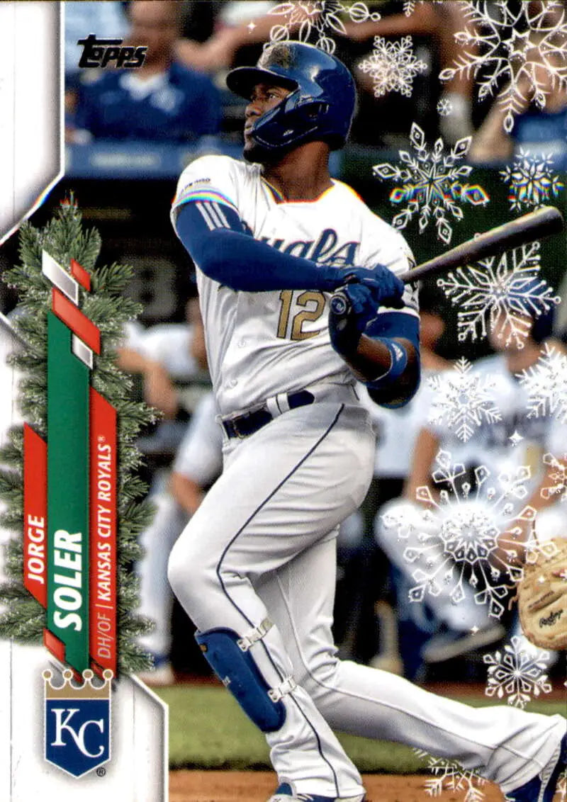 2020 Topps Holiday #HW161 Jorge Soler NM-MT Royals ID:47875