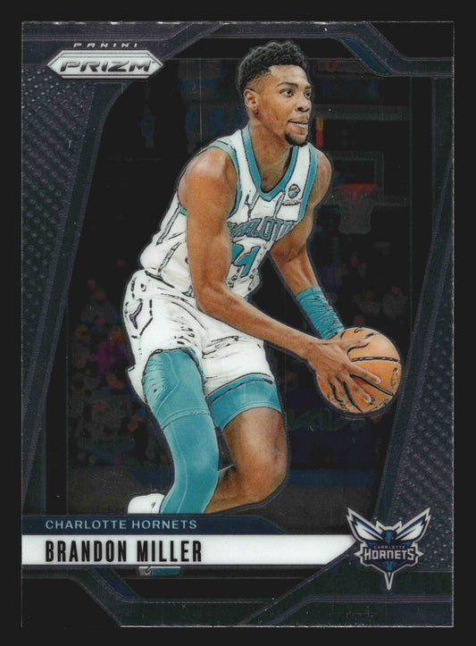 2024-25 Panini Prizm #109 Brandon Miller Charlotte Hornets
