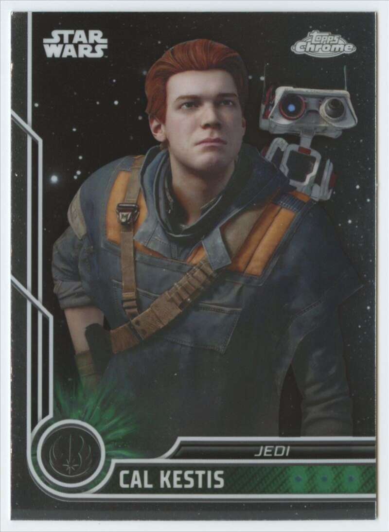 2023 Topps Chrome Star Wars #25 Cameron Monaghan as Cal Kestis NM-MT NonSport Card Image 1