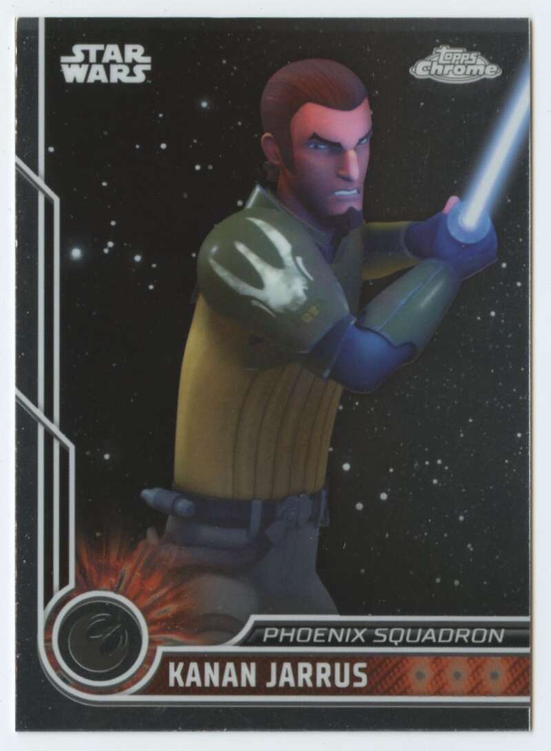2023 Topps Chrome Star Wars #30 Freddie Prinze, Jr. as Kanan Jarrus NM-MT NonSport Card Image 1
