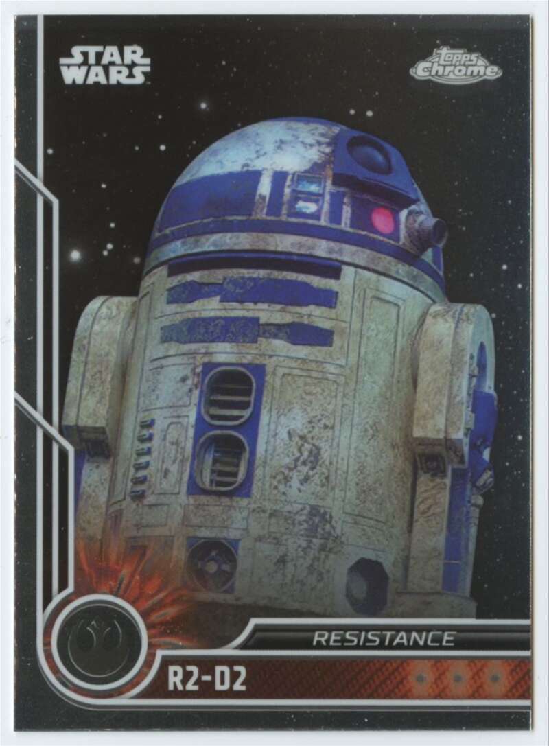 2023 Topps Chrome Star Wars #65 Kenny Baker as R2-D2 NM-MT NonSport Card Image 1