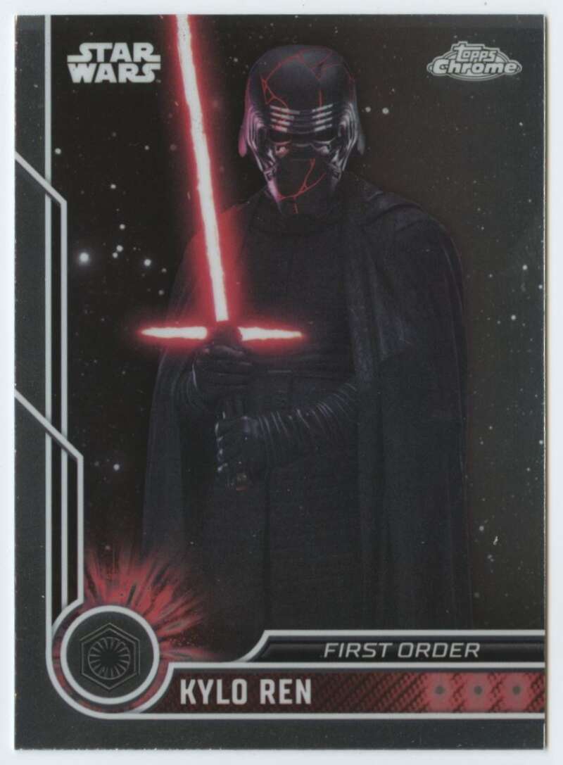 2023 Topps Chrome Star Wars #71 Adam Driver as Kylo Ren NM-MT NonSport Card Image 1