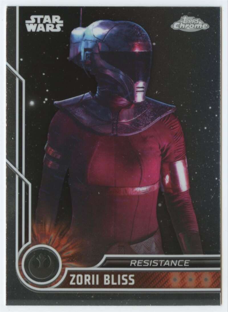2023 Topps Chrome Star Wars #73 Keri Russell as Zorii Bliss NM-MT NonSport Card Image 1