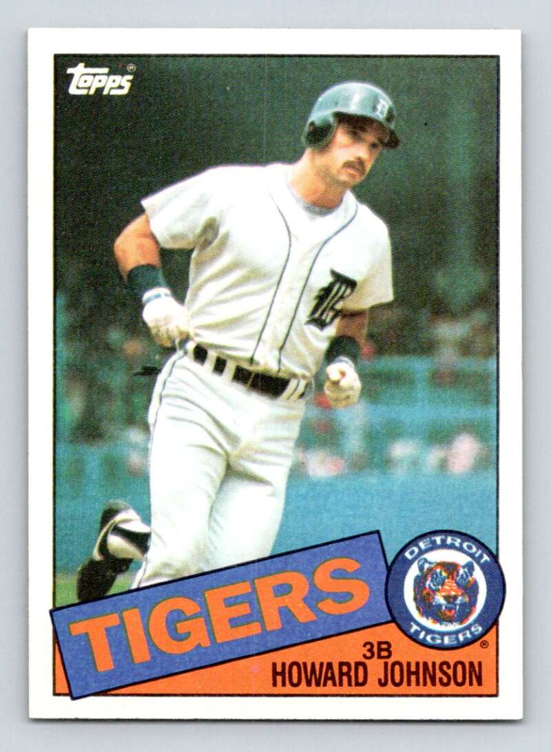 1985 Topps #192 Howard Johnson EX Excellent Detroit Tigers Baseball Card  Image 1