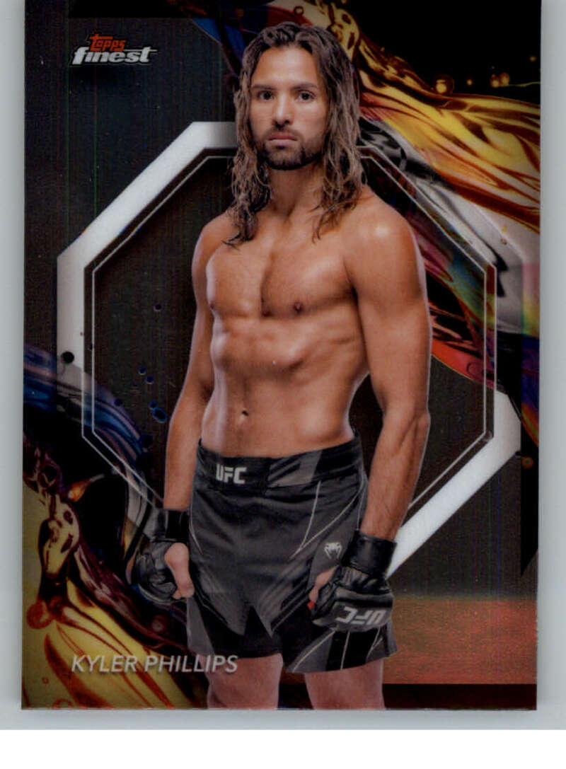 2024 Topps Finest UFC #146 Kyler Phillips NM-MT Bantamweight Men MMA Card Image 1