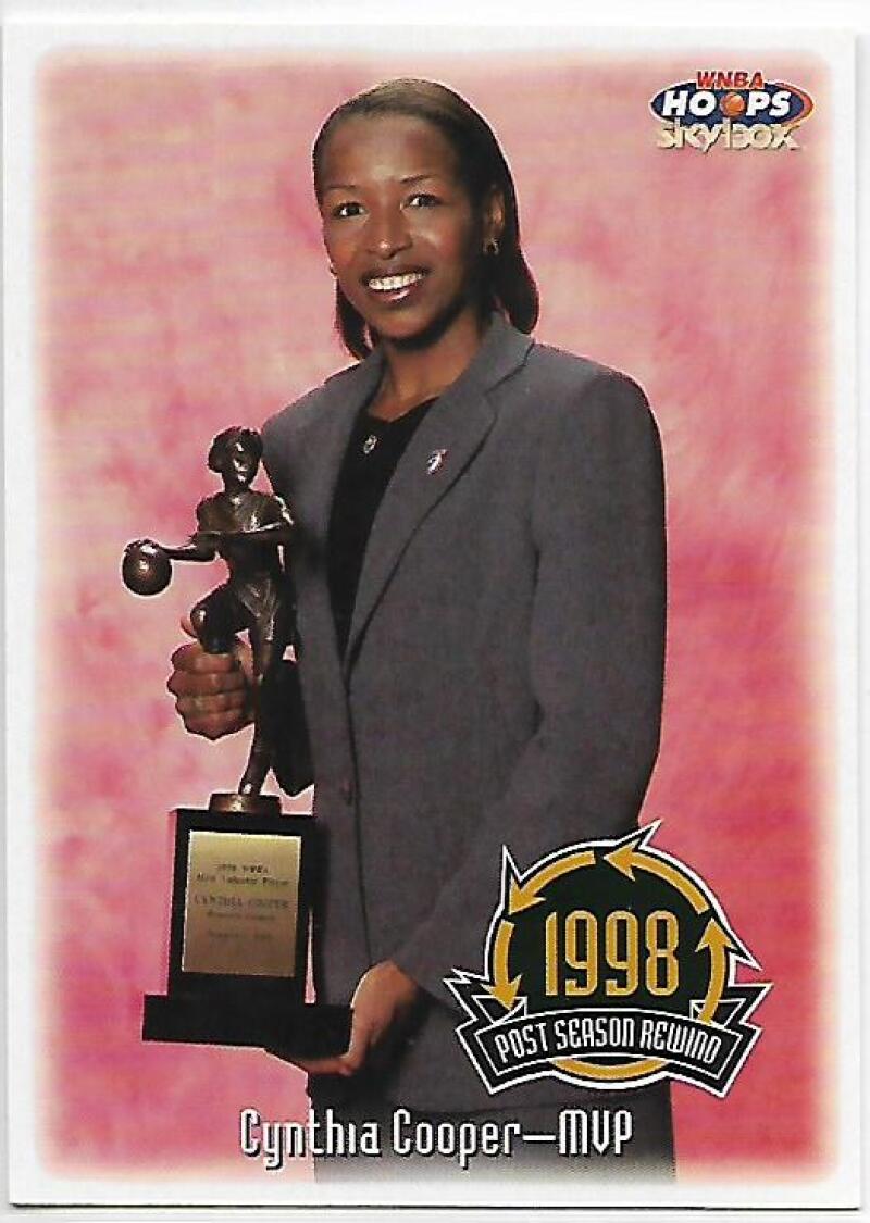 1999-00 Hoops WNBA #1 Cynthia Cooper NM-MT Houston Comets Basketball Card  Image 1