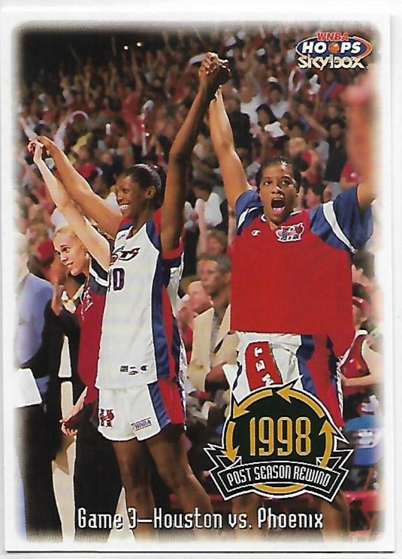 1999-00 Hoops WNBA #2 Houston vs. Phoenix NM-MT Houston Comets/Phoenix Mercury Basketball Card  Image 1
