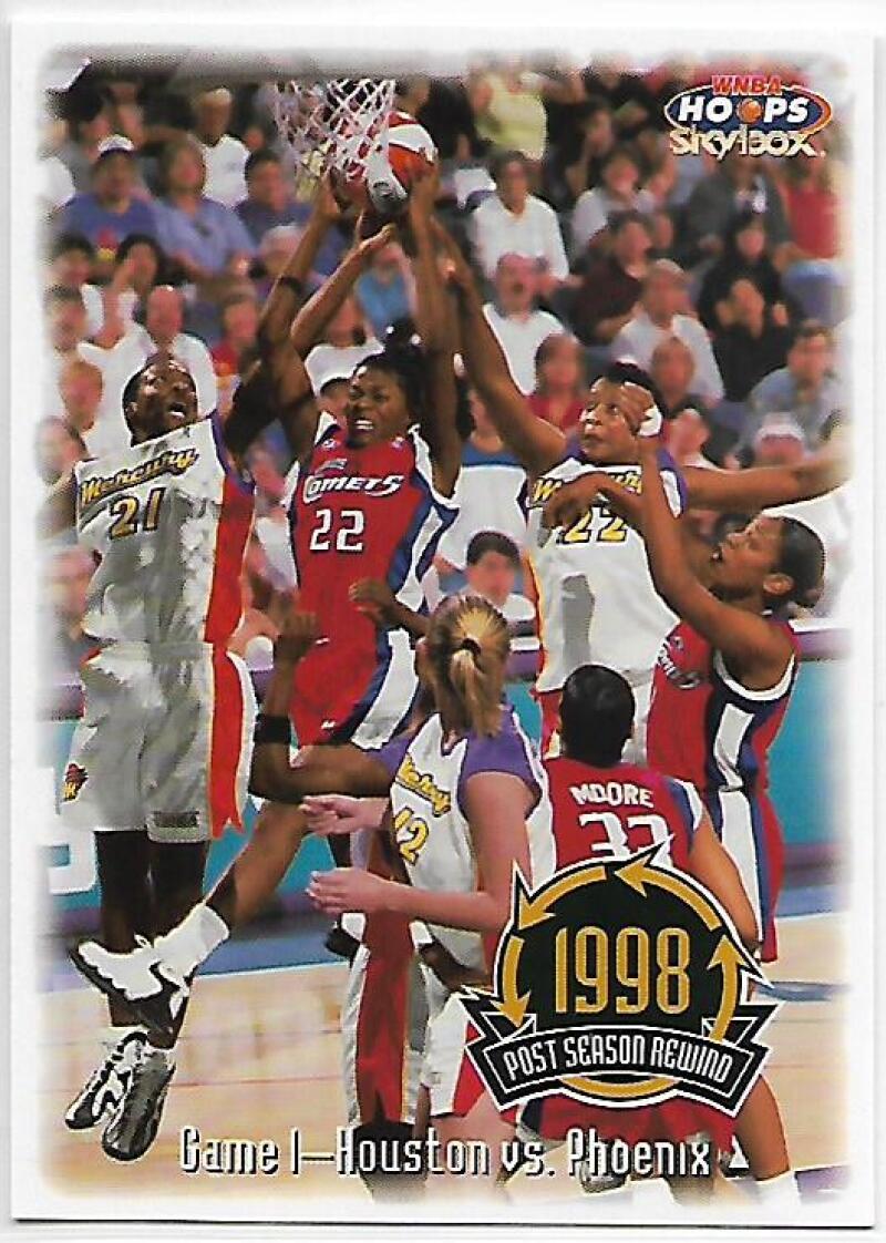 1999-00 Hoops WNBA #4 Houston vs. Phoenix NM-MT Houston Comets/Phoenix Mercury Basketball Card  Image 1