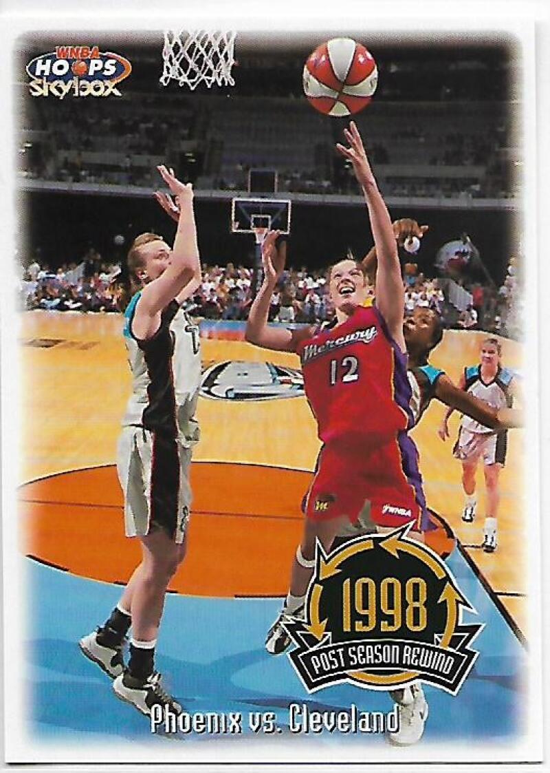 1999-00 Hoops WNBA #6 Phoenix vs. Cleveland NM-MT Phoenix Mercury/Cleveland Rockers Basketball Card  Image 1