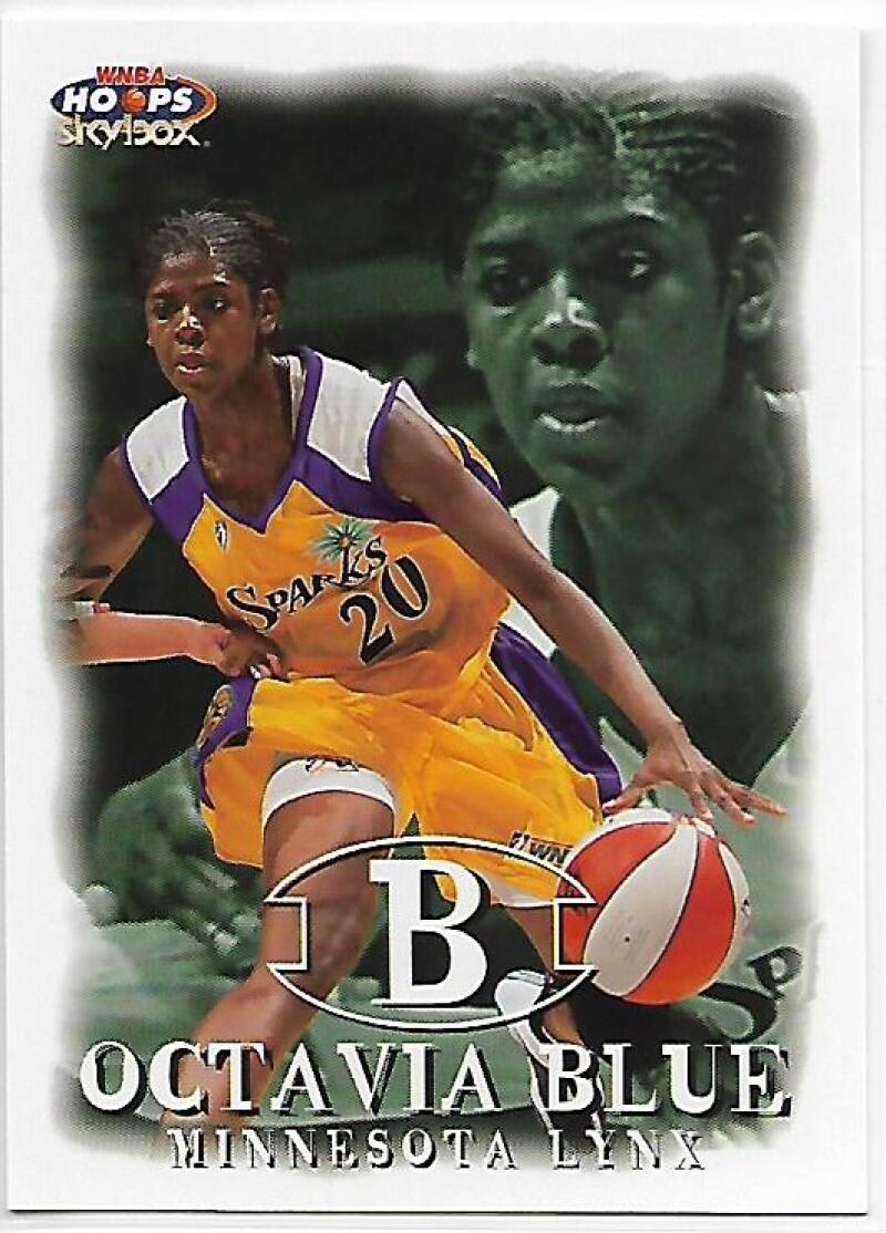 1999-00 Hoops WNBA #18 Octavia Blue NM-MT RC Rookie Minnesota Lynx Basketball Card  Image 1