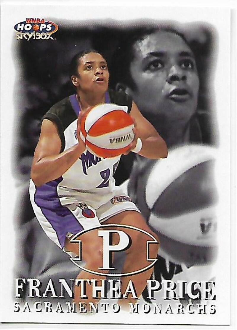 1999-00 Hoops WNBA #22 Franthea Price NM-MT RC Rookie Sacramento Monarchs Basketball Card  Image 1