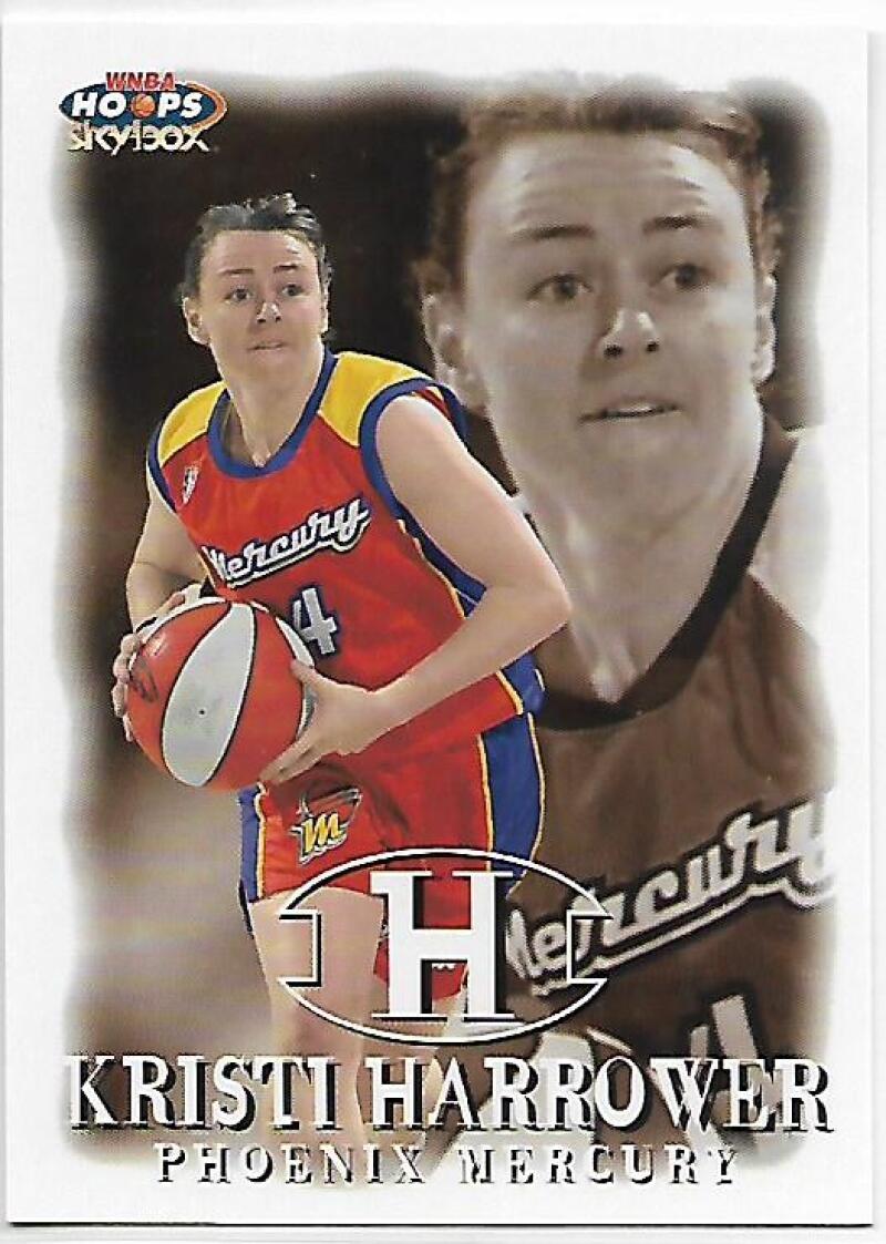 1999-00 Hoops WNBA #29 Kristi Harrower NM-MT RC Rookie Phoenix Mercury Basketball Card  Image 1