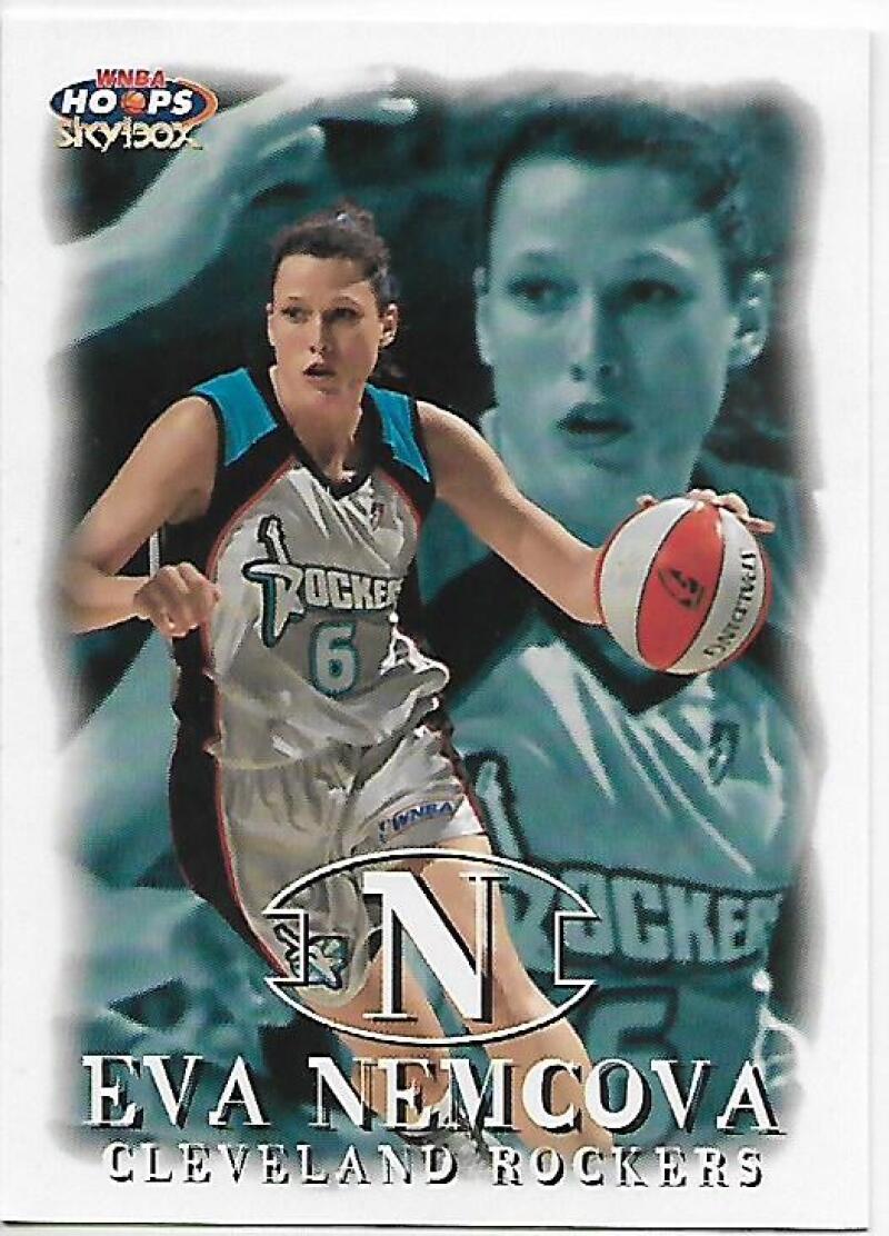 1999-00 Hoops WNBA #34 Eva Nemcova NM-MT Cleveland Rockers Basketball Card  Image 1