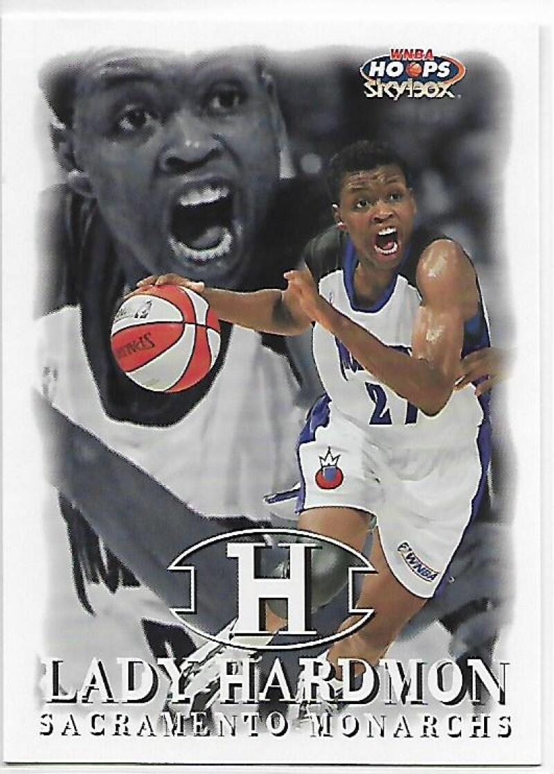1999-00 Hoops WNBA #38 Lady Hardmon NM-MT Sacramento Monarchs Basketball Card  Image 1