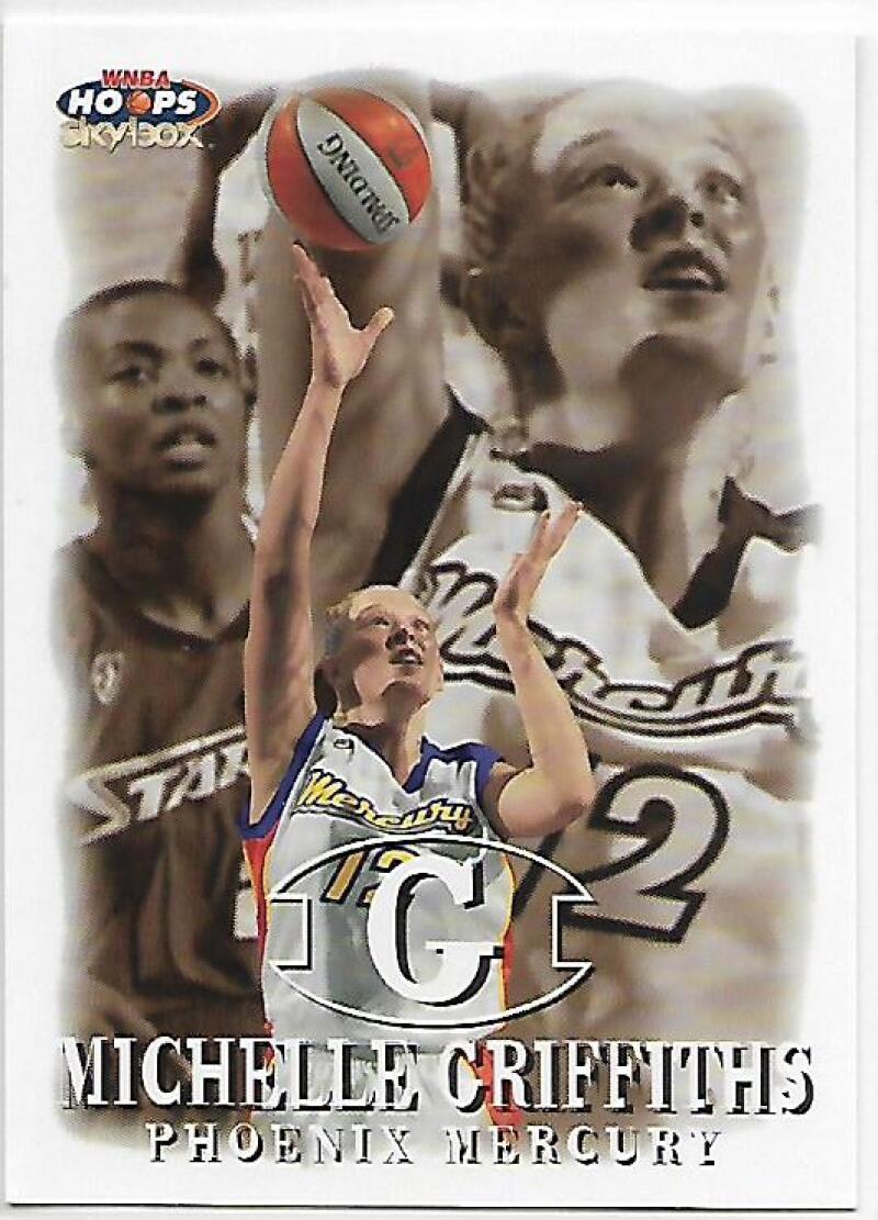 1999-00 Hoops WNBA #39 Michelle Griffiths NM-MT RC Rookie Phoenix Mercury Basketball Card  Image 1