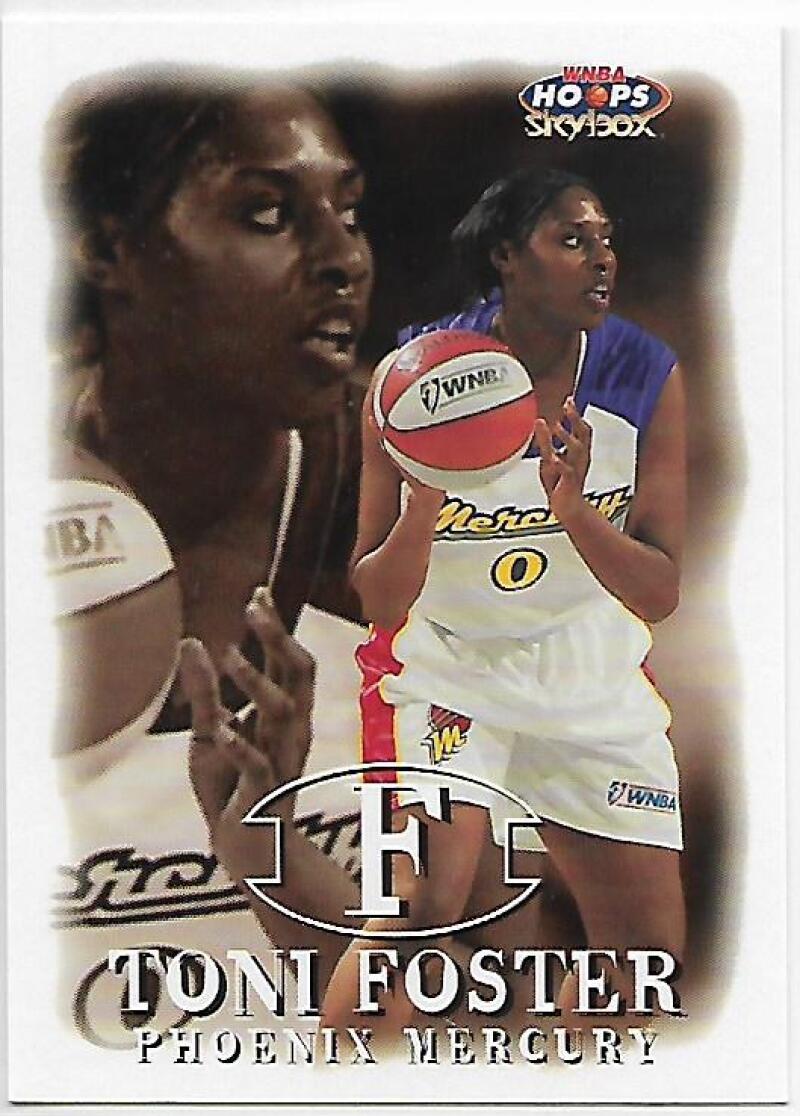 1999-00 Hoops WNBA #47 Toni Foster NM-MT Phoenix Mercury Basketball Card  Image 1