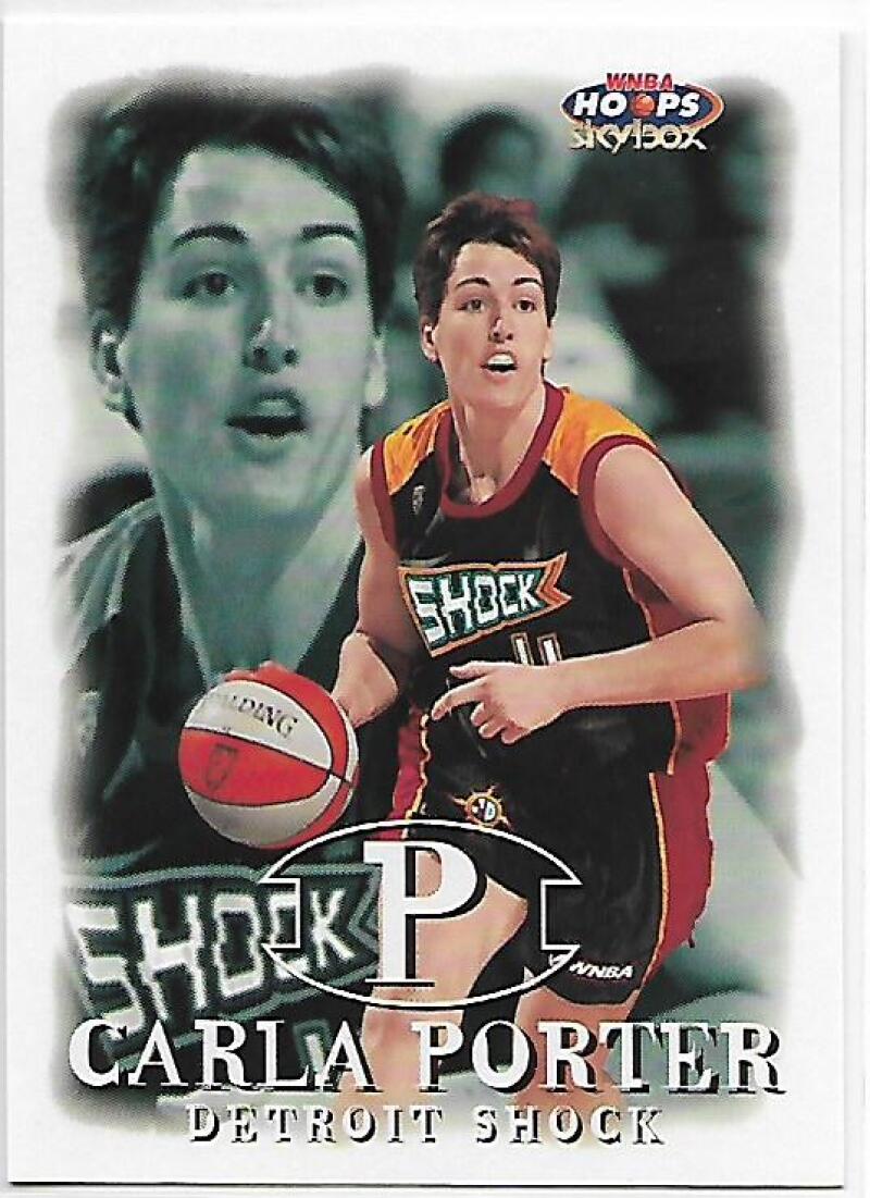 1999-00 Hoops WNBA #49 Carla Porter NM-MT RC Rookie Detroit Shock Basketball Card  Image 1