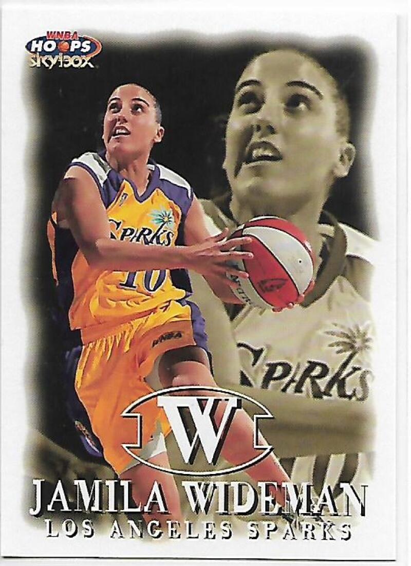 1999-00 Hoops WNBA #50 Jamila Wideman NM-MT Los Angeles Sparks Basketball Card  Image 1
