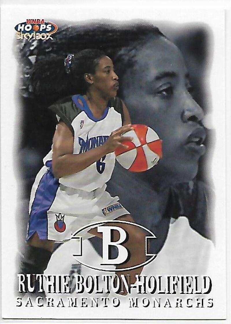 1999-00 Hoops WNBA #65 Ruthie Bolton NM-MT Sacramento Monarchs Basketball Card  Image 1