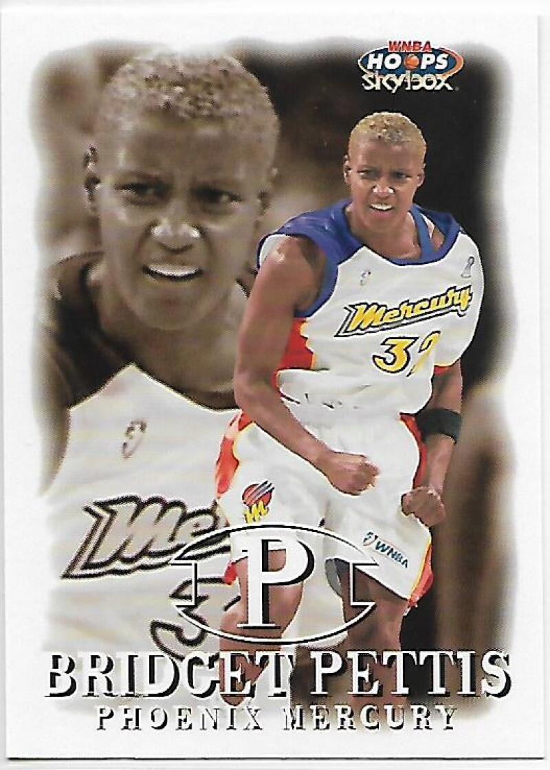 1999-00 Hoops WNBA #66 Bridget Pettis NM-MT Phoenix Mercury Basketball Card  Image 1