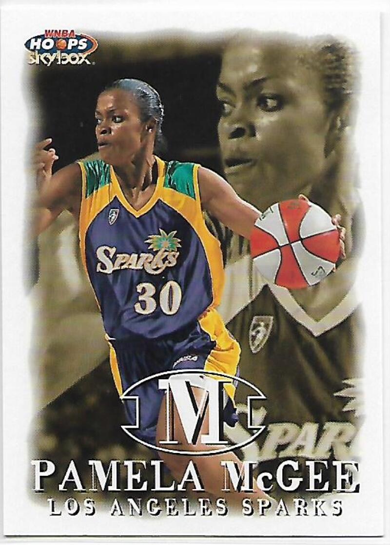 1999-00 Hoops WNBA #67 Pamela McGee NM-MT Los Angeles Sparks Basketball Card  Image 1