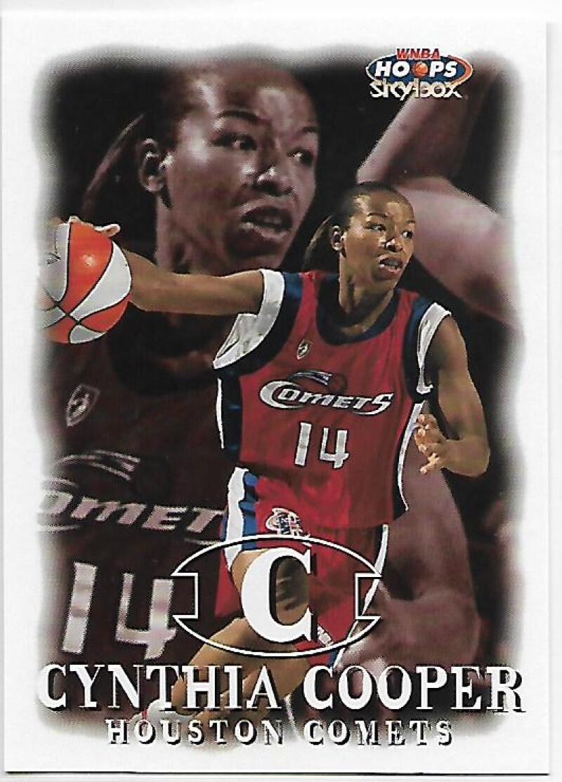 1999-00 Hoops WNBA #74 Cynthia Cooper NM-MT Houston Comets Basketball Card  Image 1