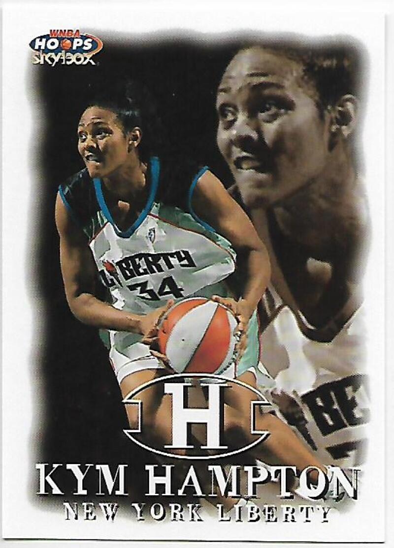 1999-00 Hoops WNBA #77 Kym Hampton NM-MT New York Liberty Basketball Card  Image 1