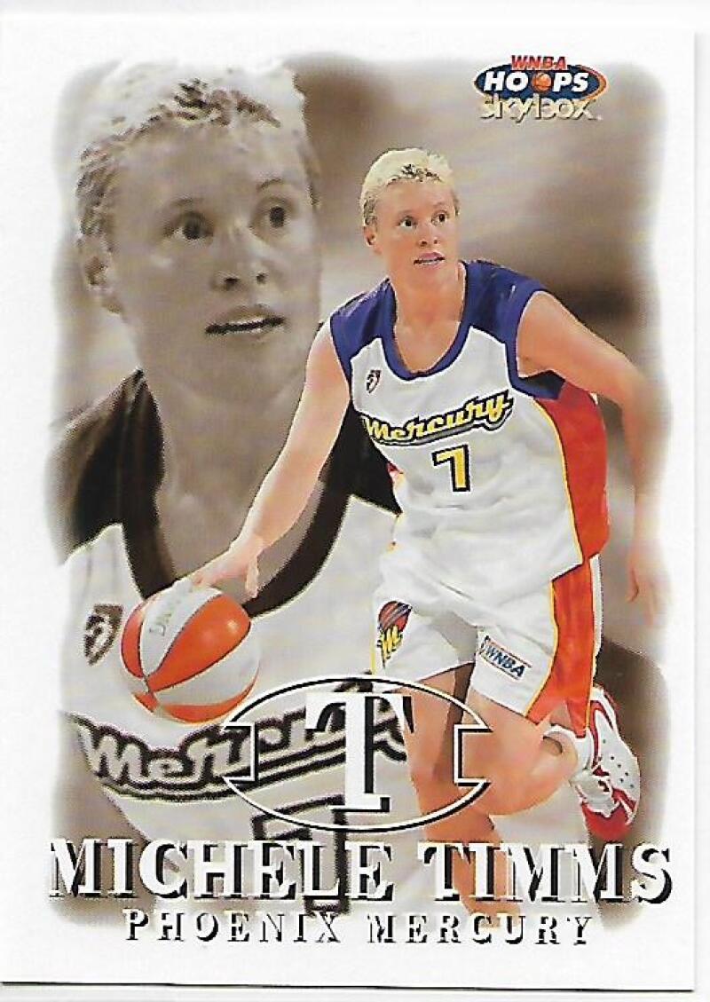 1999-00 Hoops WNBA #79 Michele Timms NM-MT Phoenix Mercury Basketball Card  Image 1