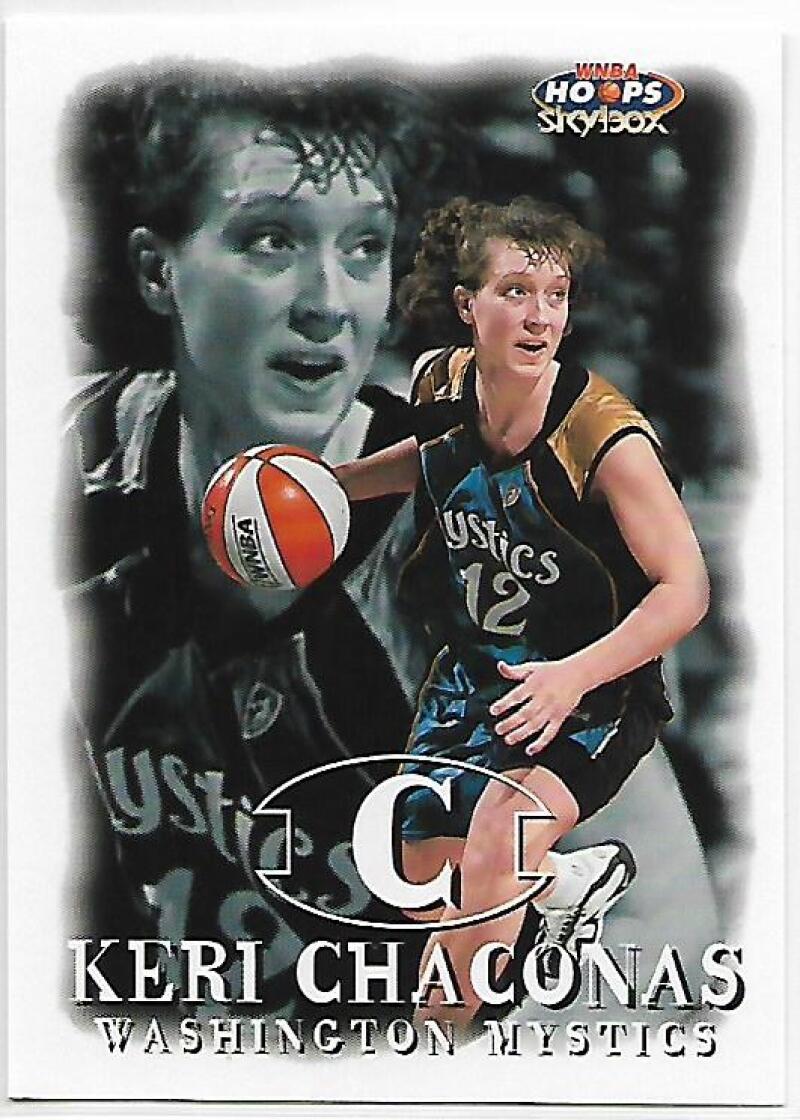 1999-00 Hoops WNBA #82 Keri Chaconas NM-MT RC Rookie Washington Mystics Basketball Card  Image 1