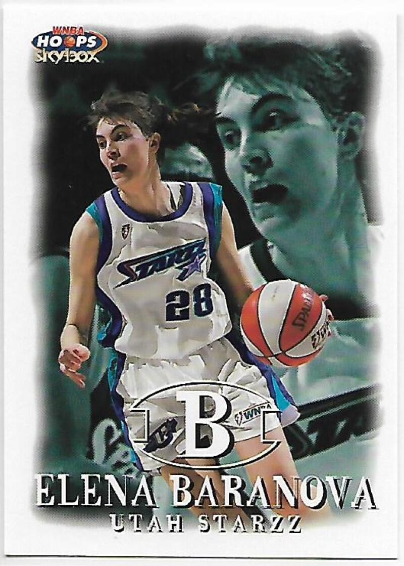 1999-00 Hoops WNBA #83 Elena Baranova NM-MT Utah Starzz Basketball Card  Image 1