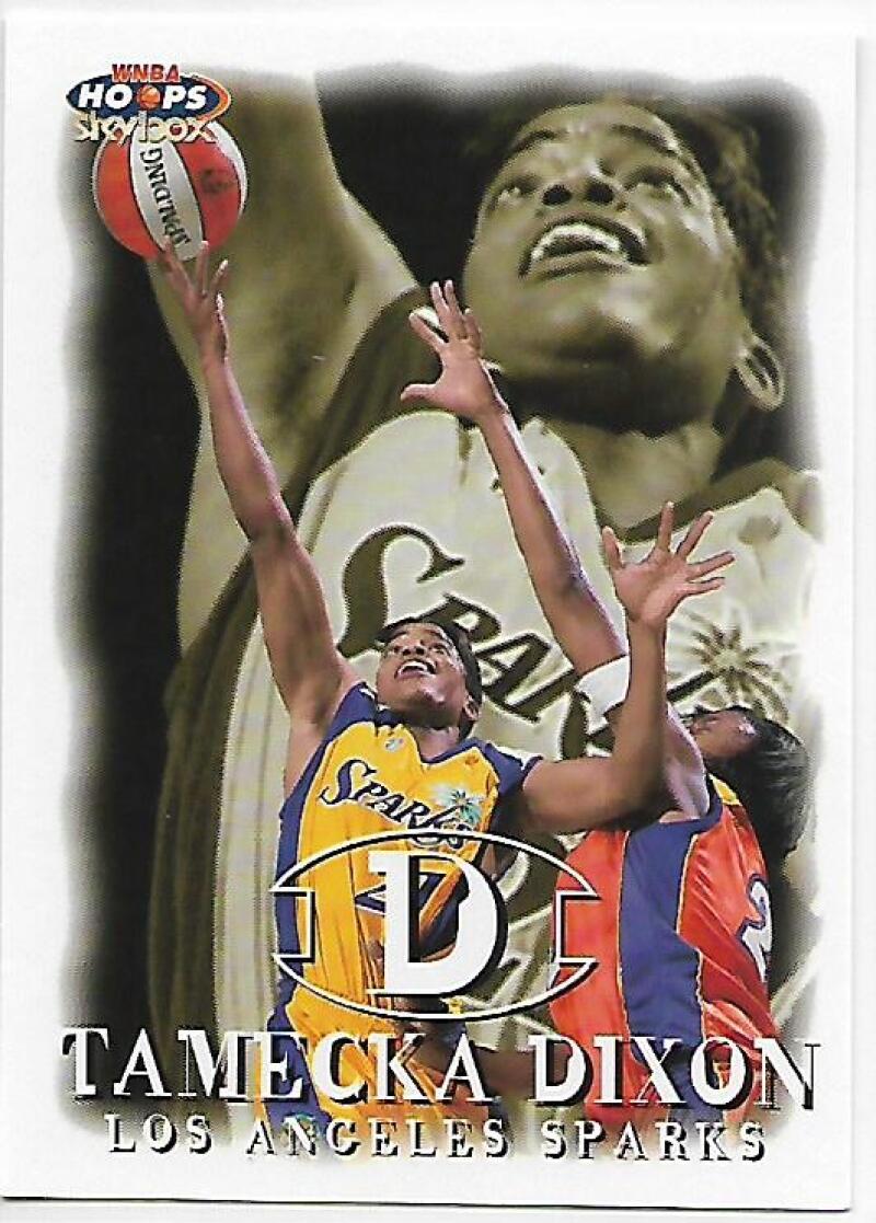 1999-00 Hoops WNBA #85 Tamecka Dixon NM-MT Los Angeles Sparks Basketball Card  Image 1