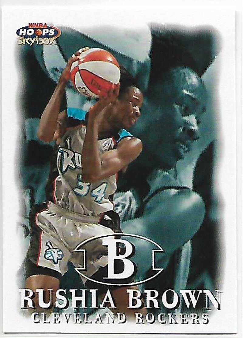 1999-00 Hoops WNBA #91 Rushia Brown NM-MT Cleveland Rockers Basketball Card  Image 1