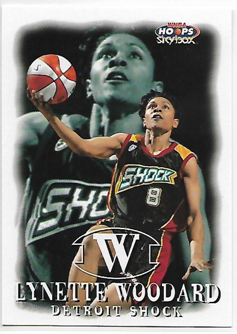 1999-00 Hoops WNBA #92 Lynette Woodard NM-MT Detroit Shock Basketball Card  Image 1