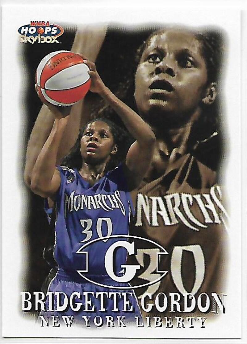1999-00 Hoops WNBA #94 Bridgette Gordon NM-MT Sacramento Monarchs Basketball Card  Image 1