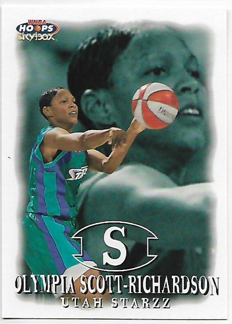 1999-00 Hoops WNBA #97 Olympia Scott NM-MT Utah Starzz Basketball Card  Image 1