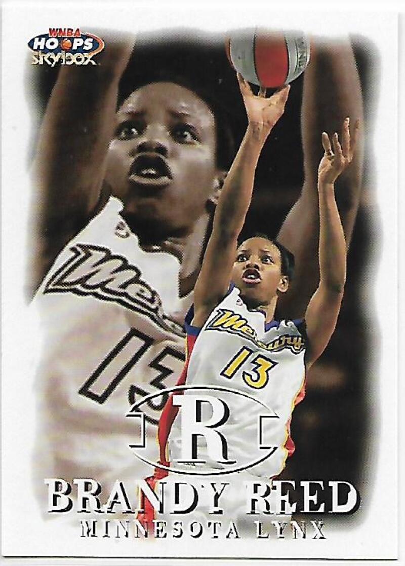 1999-00 Hoops WNBA #101 Brandy Reed NM-MT RC Rookie Minnesota Lynx Basketball Card  Image 1