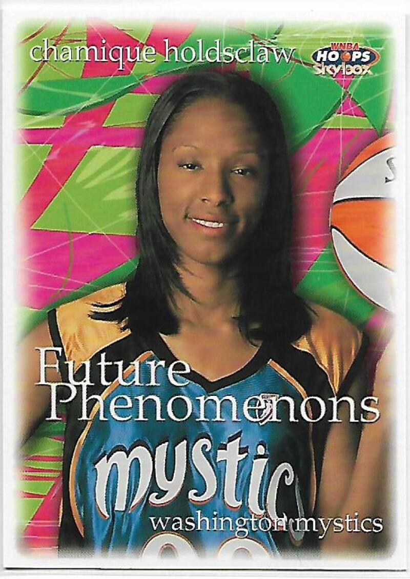 1999-00 Hoops WNBA #105 Chamique Holdsclaw NM-MT RC Rookie Washington Mystics Basketball Card  Image 1