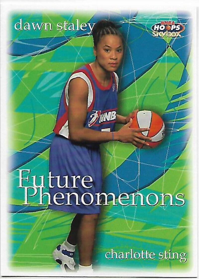 1999-00 Hoops WNBA #106 Dawn Staley NM-MT RC Rookie Charlotte Sting Basketball Card  Image 1