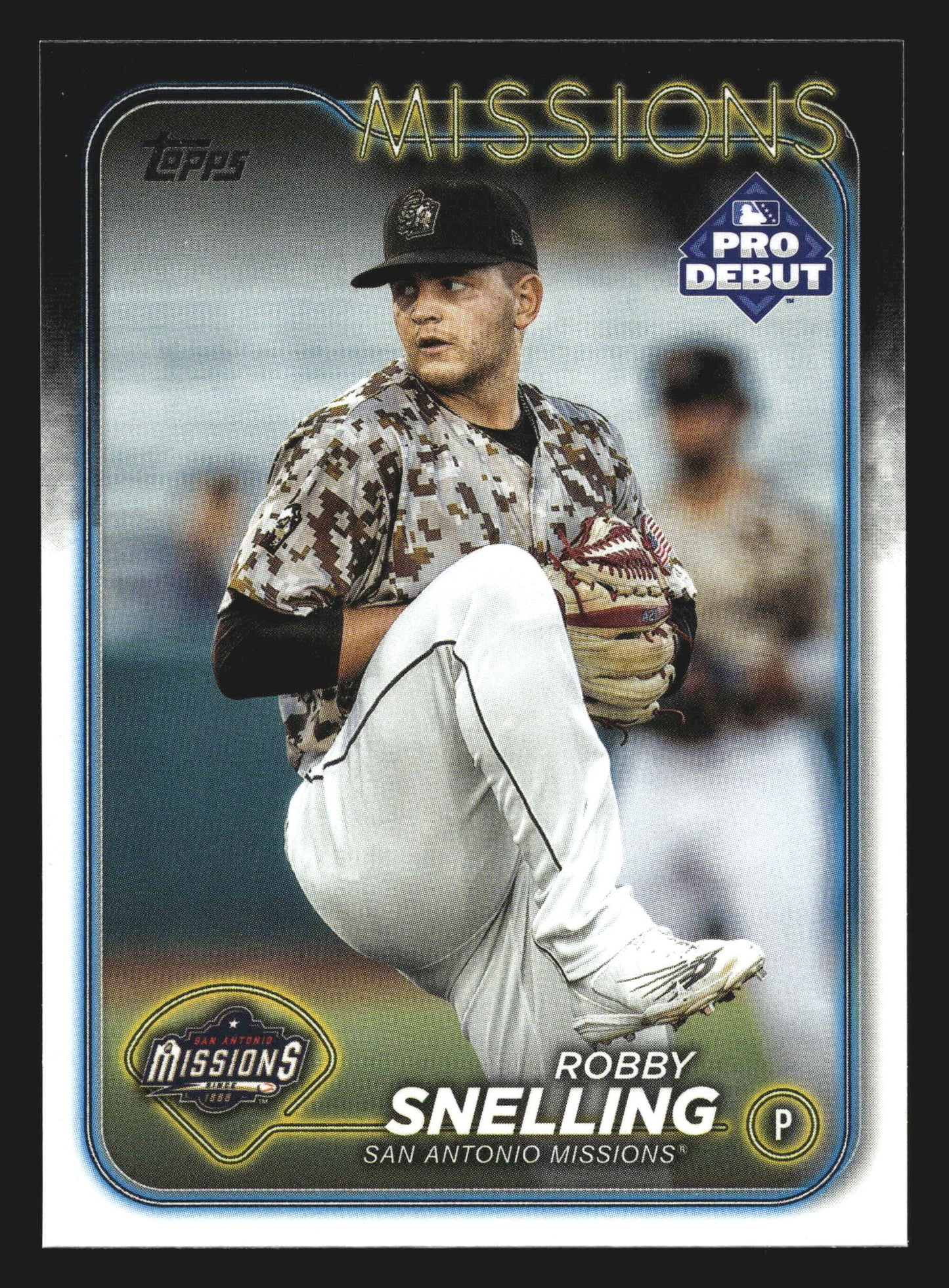 2024 Topps Pro Debut #PD-8 Robby Snelling San Antonio Missions Padres