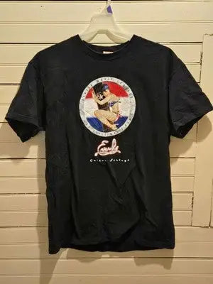 Fruit of the Loom T-Shirt Mens XL Black Everly Guitar Strings Music Graphic Tee - Apparel
