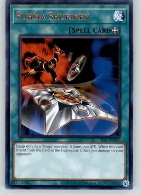 Fuhma Shuriken - Invasion of Chaos (25th Anniversary Edition) - IOC-EN031 - LP - Yu-Gi-Oh! Card Single