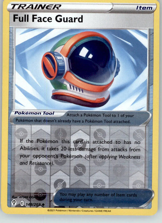Full Face Guard - Evolving Skies - 148/203 - Reverse Holo LP Pokemon - Pokémon Card Single