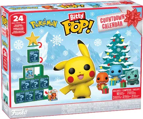 Funko Bitty Pop Pokemon Countdown Calendar 2026 - Funko Pop